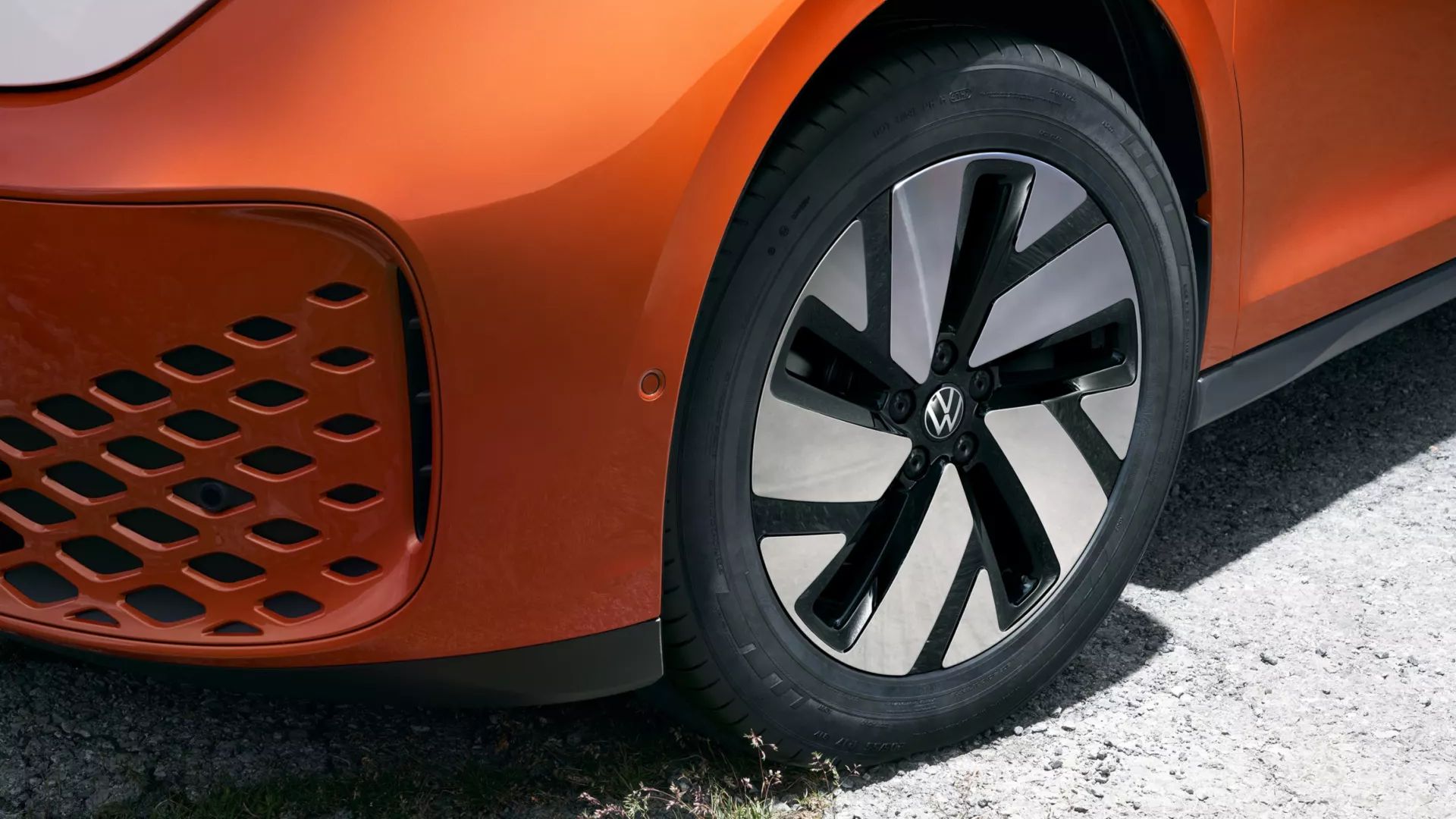 Nahaufnahme ID. Buzz Reifen