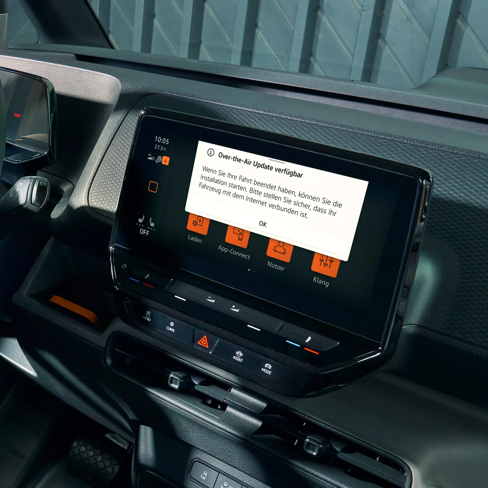 ID. Buzz Display Over-the-Air Update