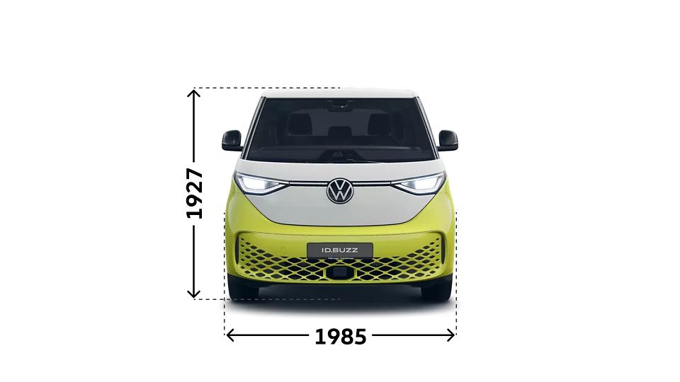 VW ID. Buzz Breite und Höhe
