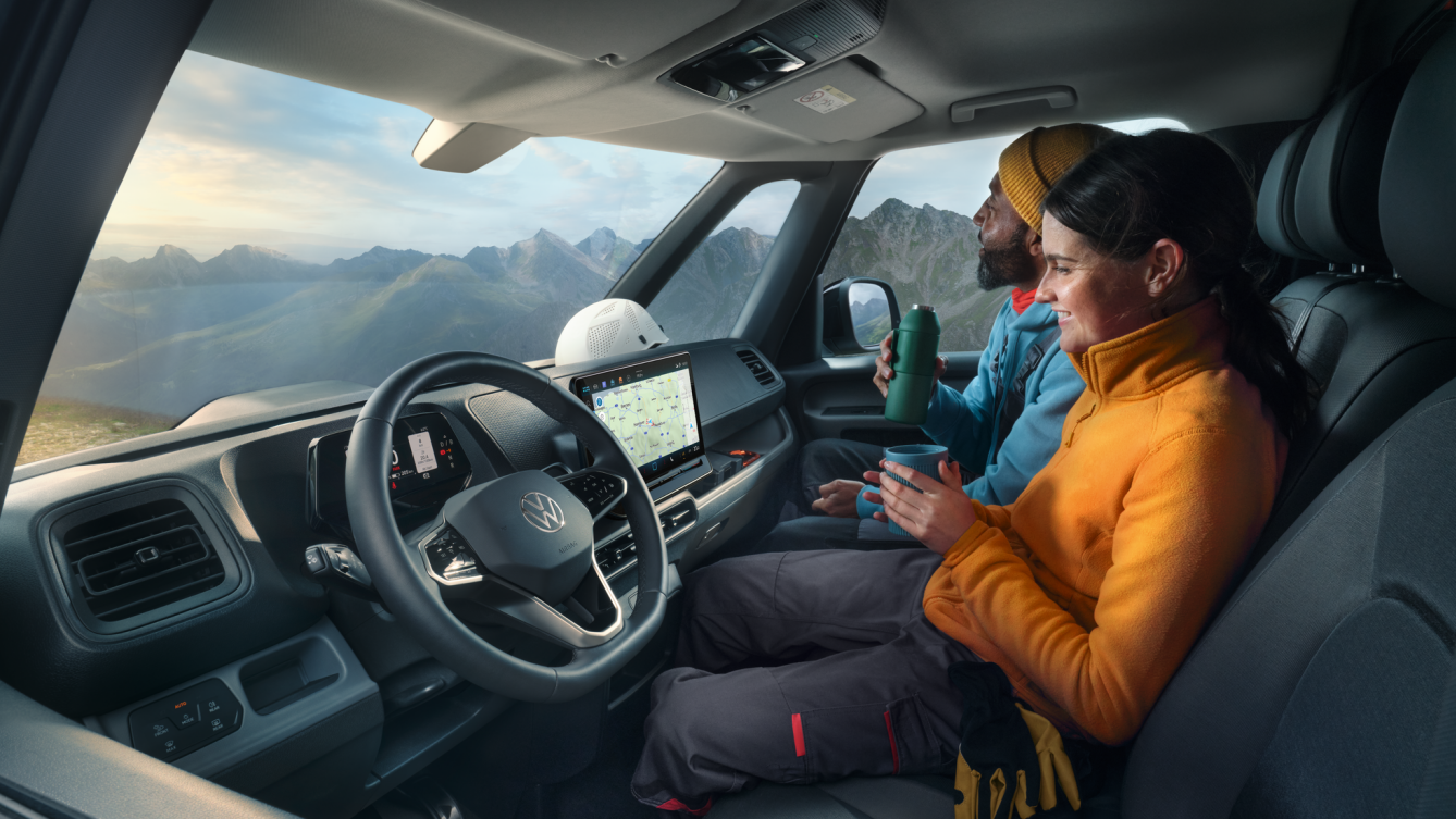 VW ID. Buzz Cargo Interieur.