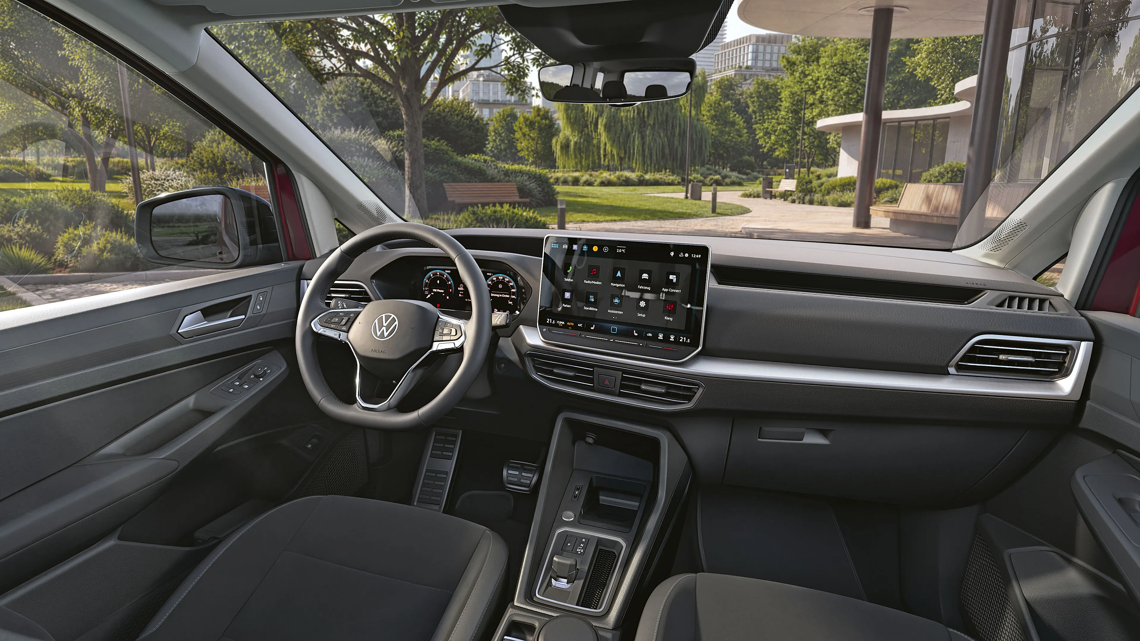 Interieur des neuen Caddy Style 2026.