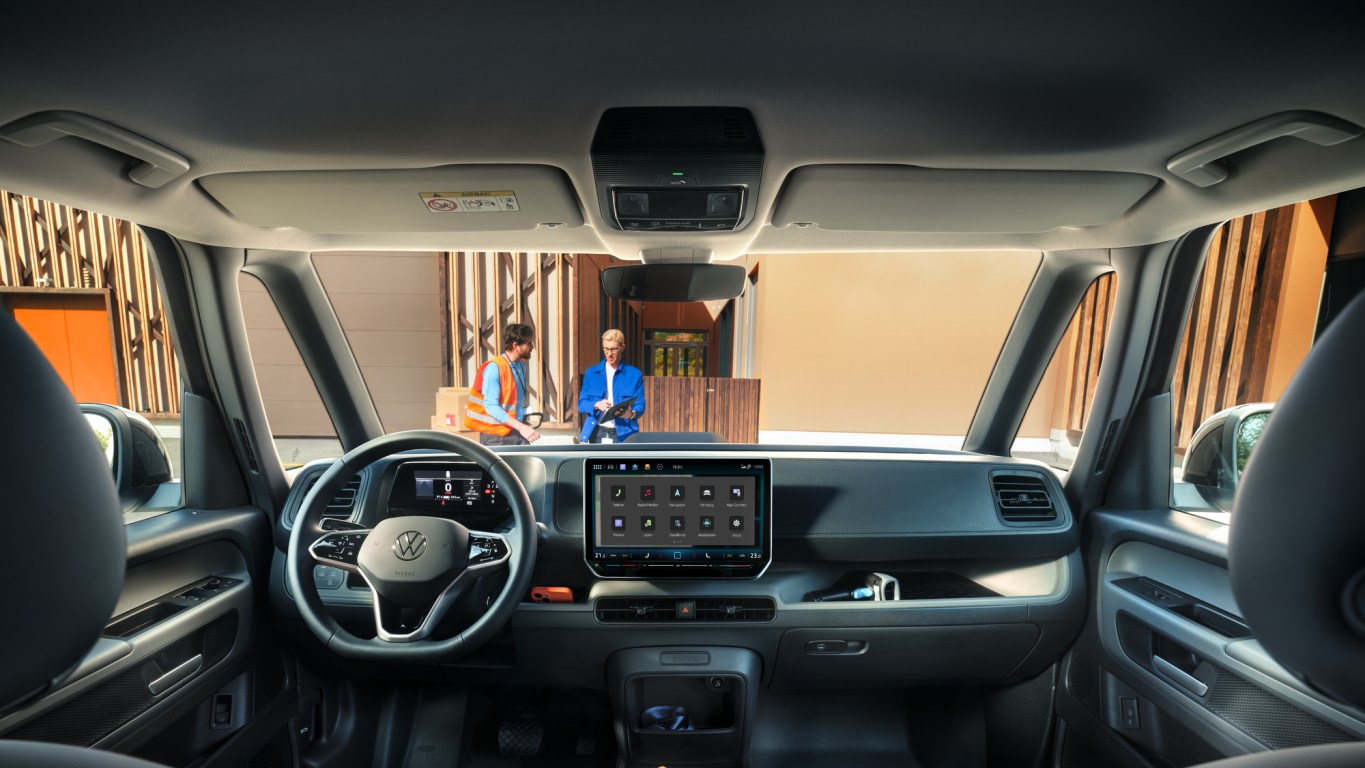 Cockpit VW ID. Buzz Cargo.